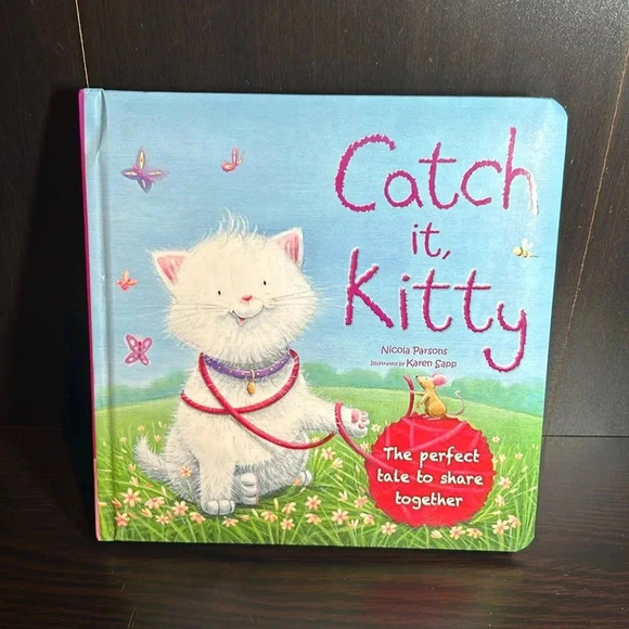 Other - Catch it Kitty board book